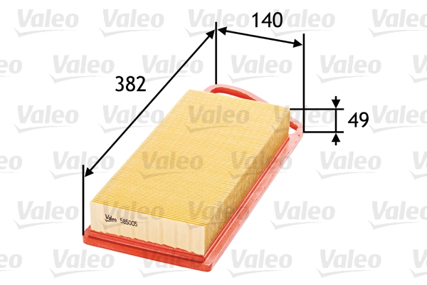 Воздушный фильтр VALEO 585005