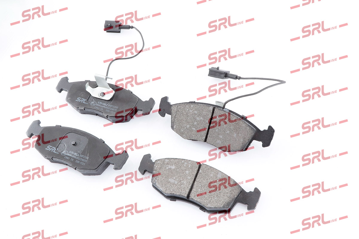 Комплект тормозных колодок дисковый тормоз SRLINE S70-0638