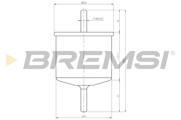 Топливный фильтр BREMSI FE0399