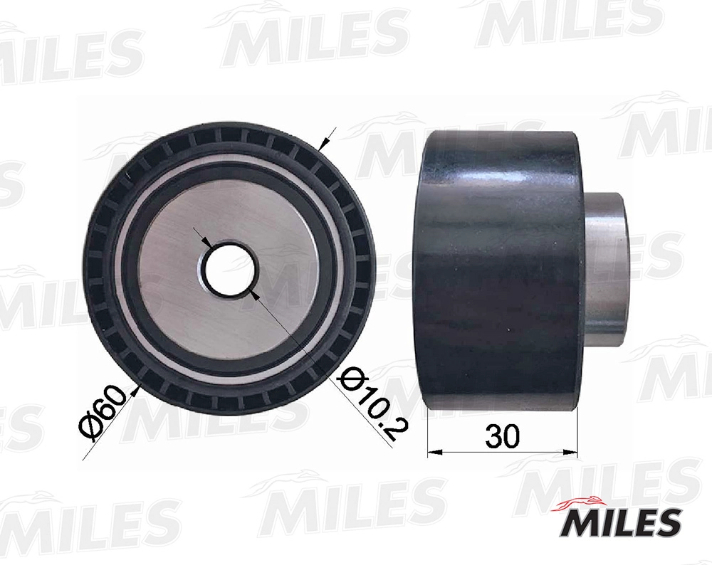 Паразитный / ведущий ролик зубчатый ремень MILES AG02066