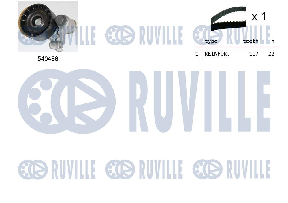 Комплект ремня грм RUVILLE 550029