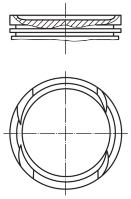 Поршень MAHLE/KNECHT 009 70 00