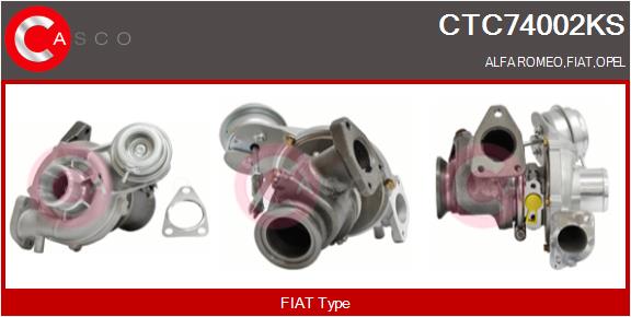 Компрессор наддув kayotawa CASCO CTC74002KS