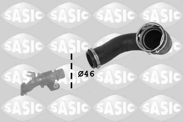 Трубка нагнетаемого воздуха SASIC 3336312