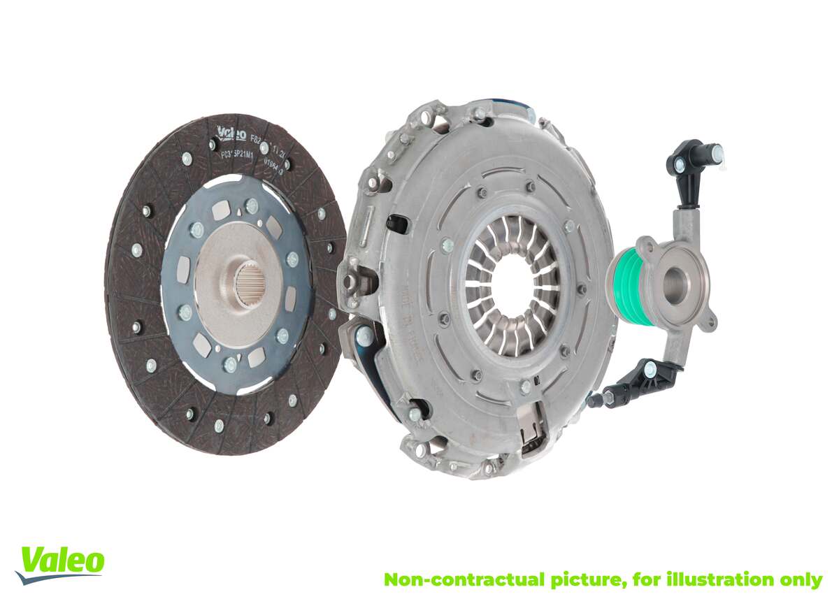 Комплект сцепления kit3p (csc) with self adjusting technology VALEO 834525