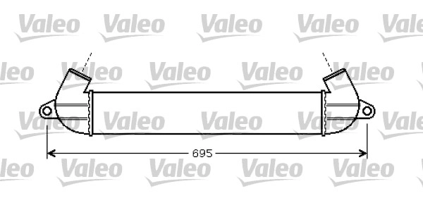Интеркулер VALEO 818712