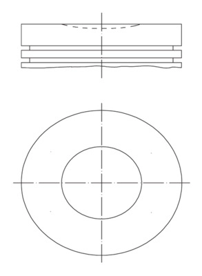 Поршень MAHLE/KNECHT 040 16 00