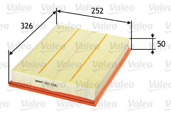 Воздушный фильтр VALEO 585096