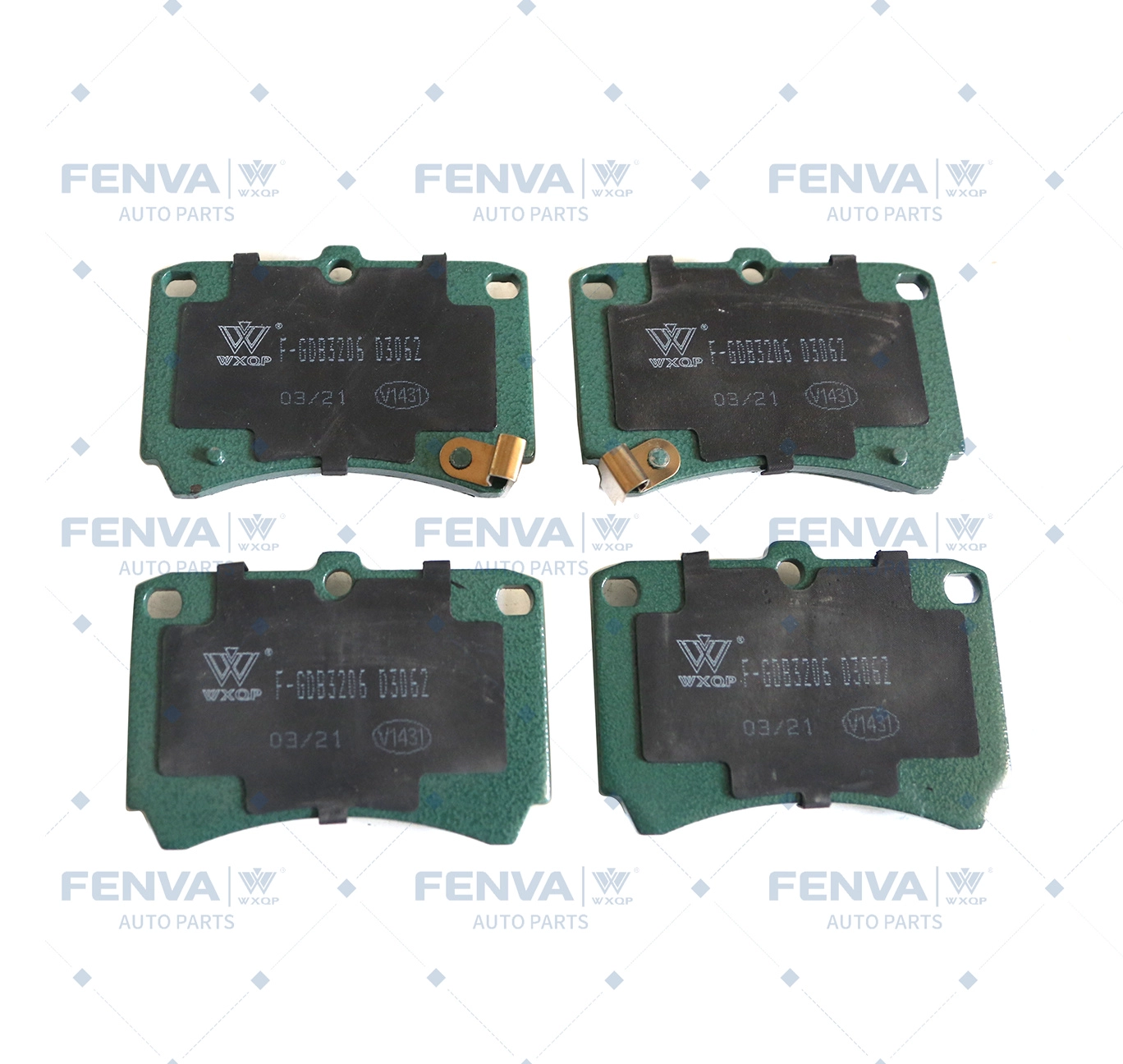 Комплект тормозных колодок дисковый тормоз WXQP 40832