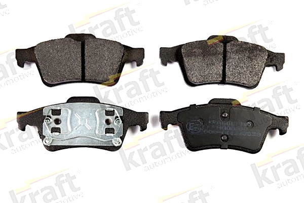 Комплект тормозных колодок дисковый тормоз KRAFT AUTOMOTIVE 6015105