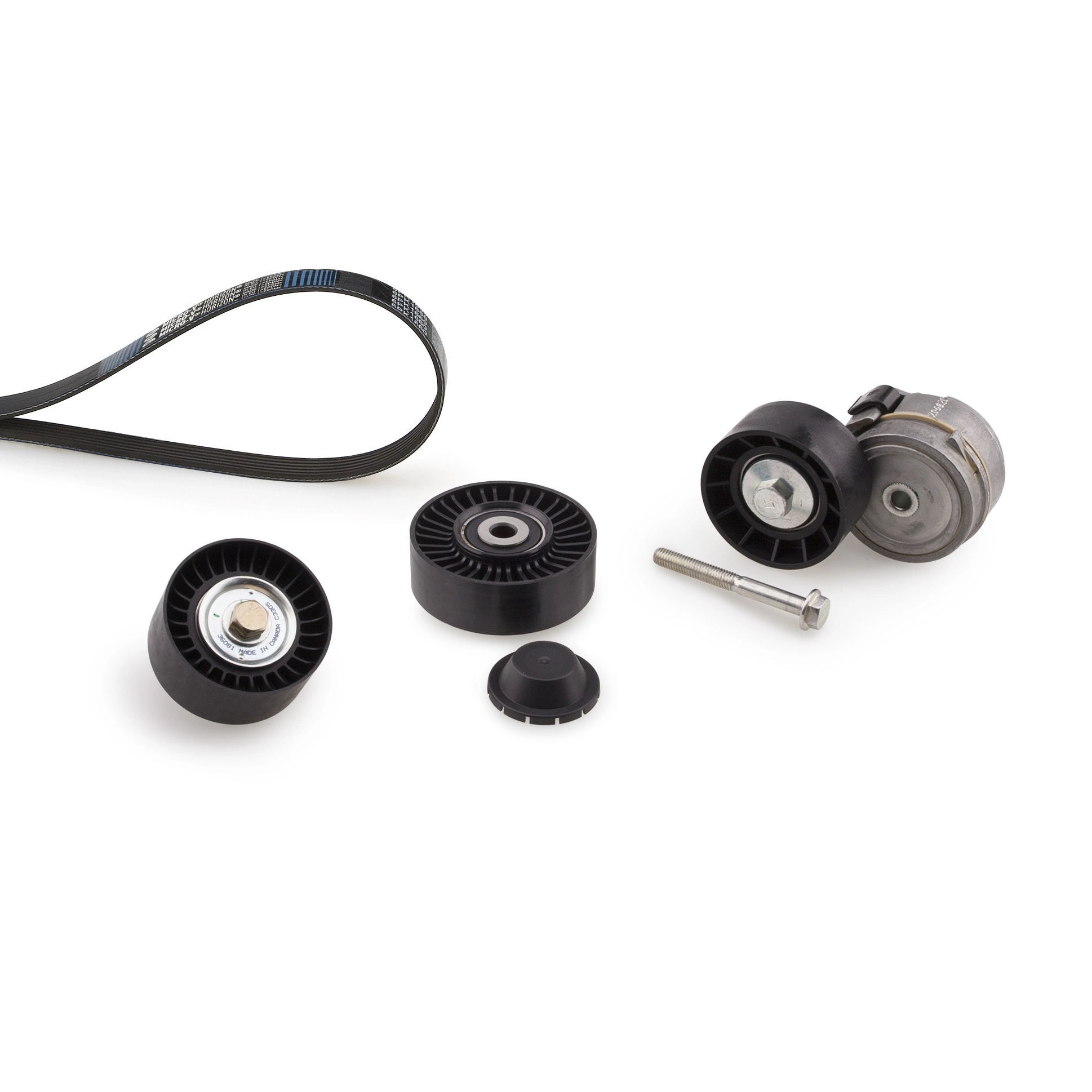Поликлиновой ременный комплект micro-v kit GATES K016PK1255