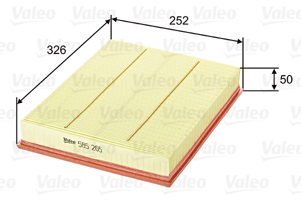 Воздушный фильтр VALEO 585265