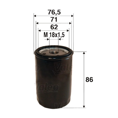 Масляный фильтр VALEO 586058