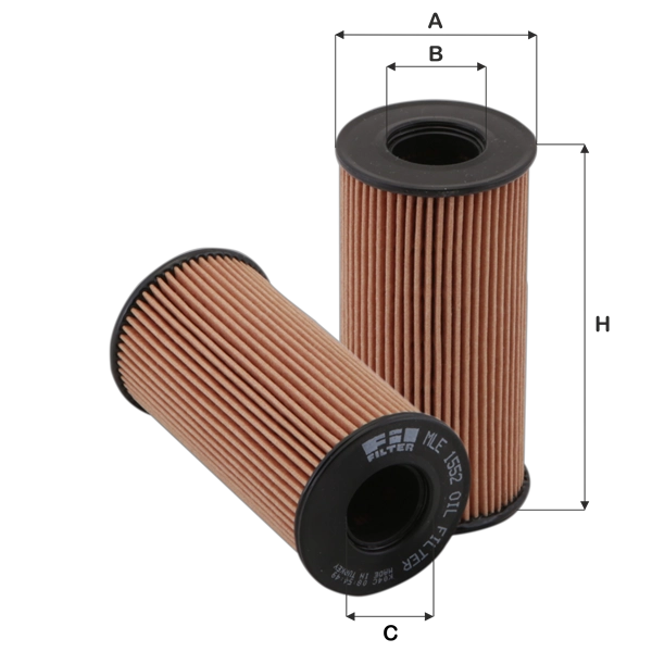 Масляный фильтр FIL FILTER MLE 1552