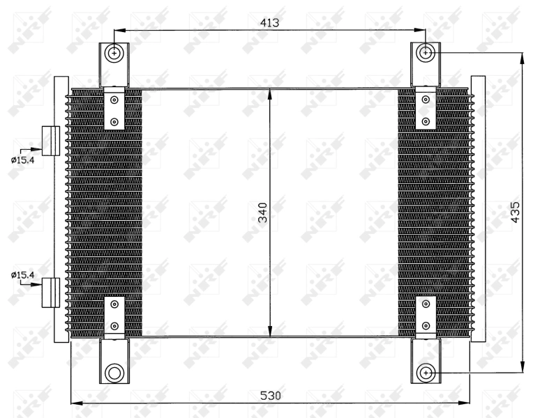 Конденсатор кондиционер easy fit