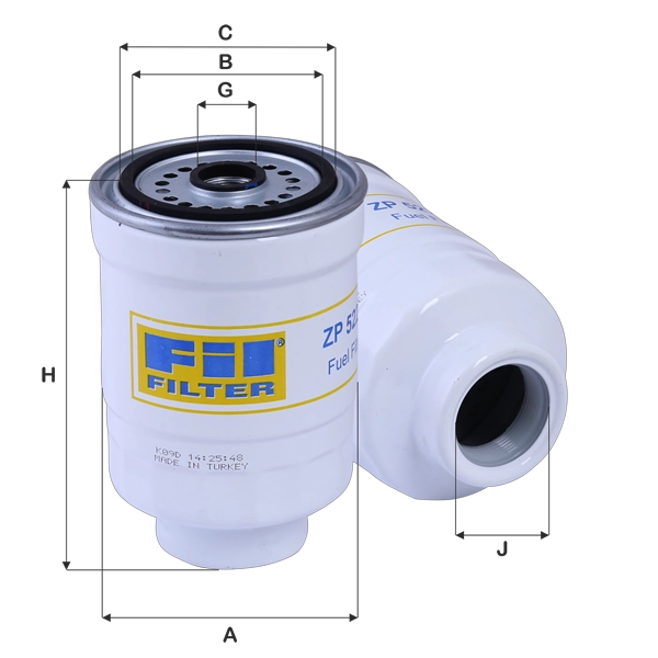 Топливный фильтр FIL FILTER ZP 522 F