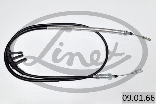 Тросик cтояночный тормоз LINEX 09.01.66