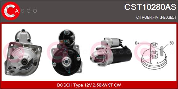 Стартер brand new hq CASCO CST10280AS