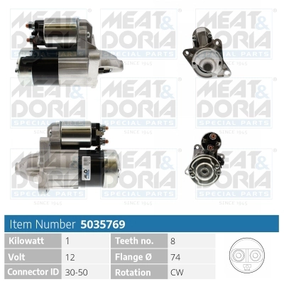 Стартер MEAT & DORIA 5035769