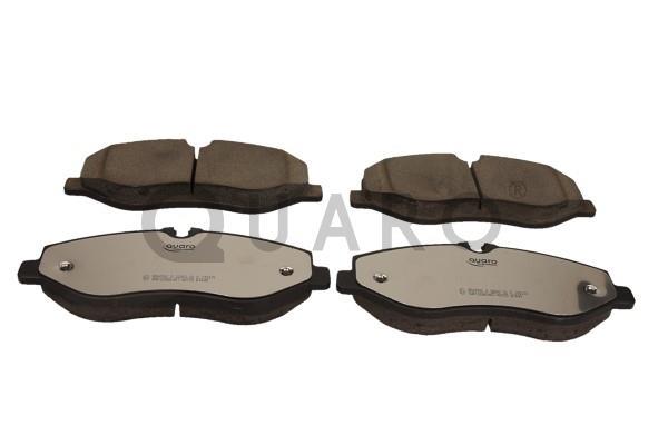 Комплект тормозных колодок дисковый тормоз quaro silver ceramic QUARO QP6459C