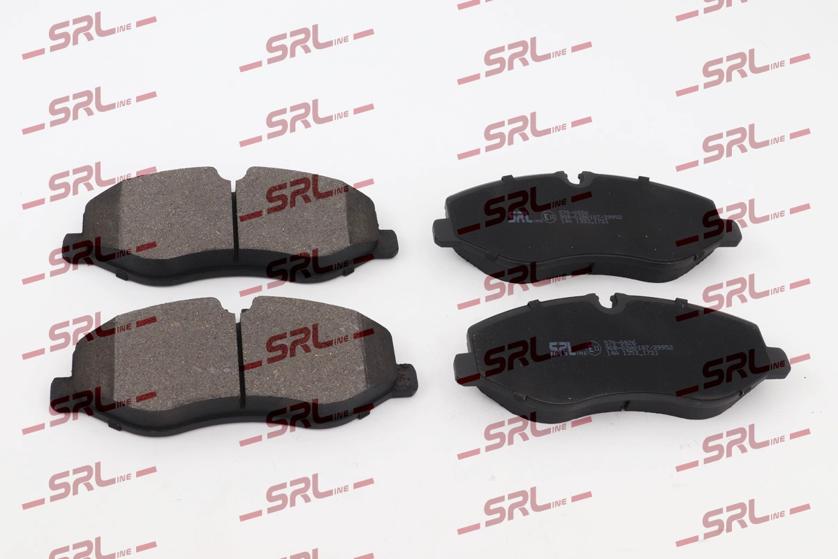 Комплект тормозных колодок дисковый тормоз SRLINE S70-0826