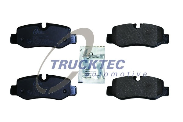 Комплект тормозных колодок дисковый тормоз TRUCKTEC AUTOMOTIVE 02.35.517