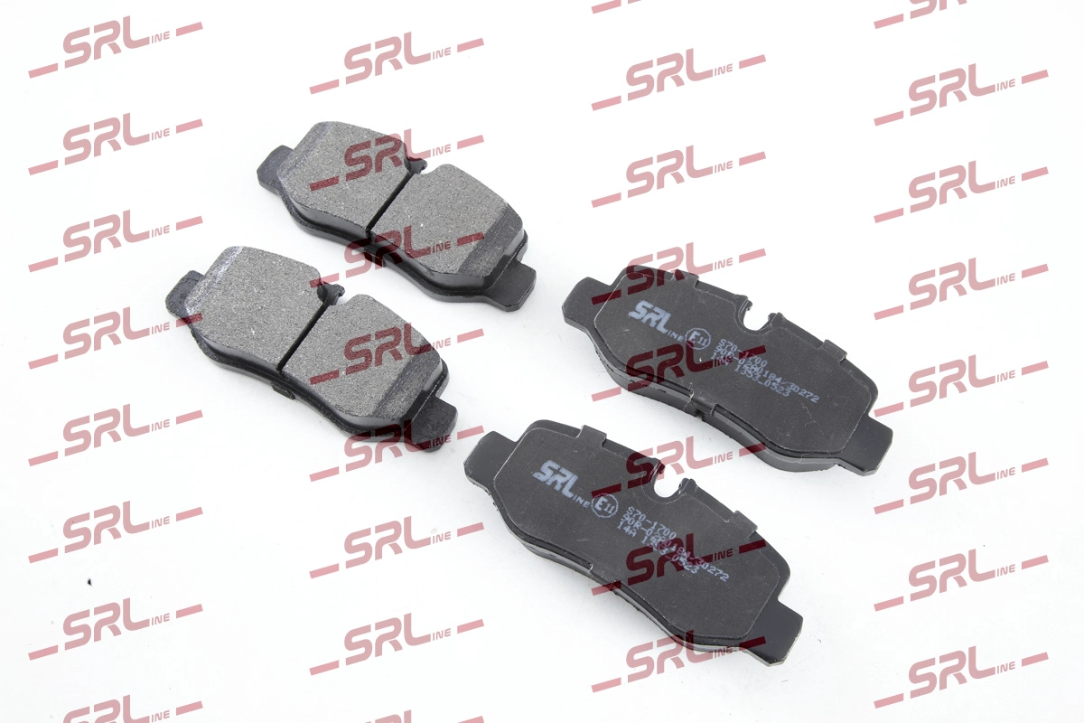 Комплект тормозных колодок дисковый тормоз SRLINE S70-1700