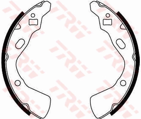 Комплект тормозных колодок TRW GS8519
