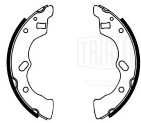 Комплект тормозных колодок TRIALLI GF 4546