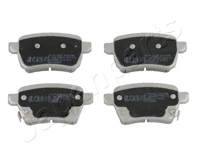 Комплект тормозных колодок дисковый тормоз JAPANPARTS PP-0209AF