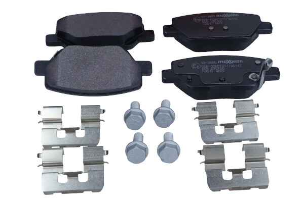 Комплект тормозных колодок дисковый тормоз MAXGEAR 19-3865