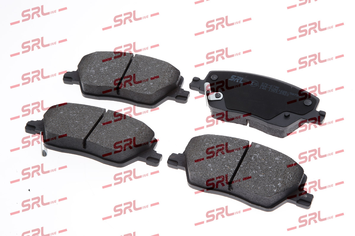 Комплект тормозных колодок дисковый тормоз SRLINE S70-0790