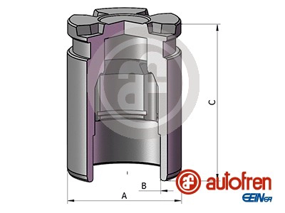 Поршень корпус скобы тормоза SEINSA D025805