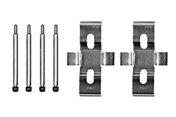 Комплектующие колодки дискового тормоза TRW PFK170