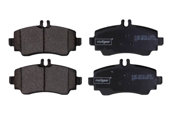 Комплект тормозных колодок дисковый тормоз MAXGEAR 19-2867