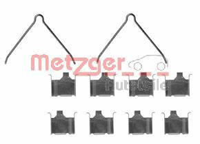 Комплектующие колодки дискового тормоза METZGER 109-1166