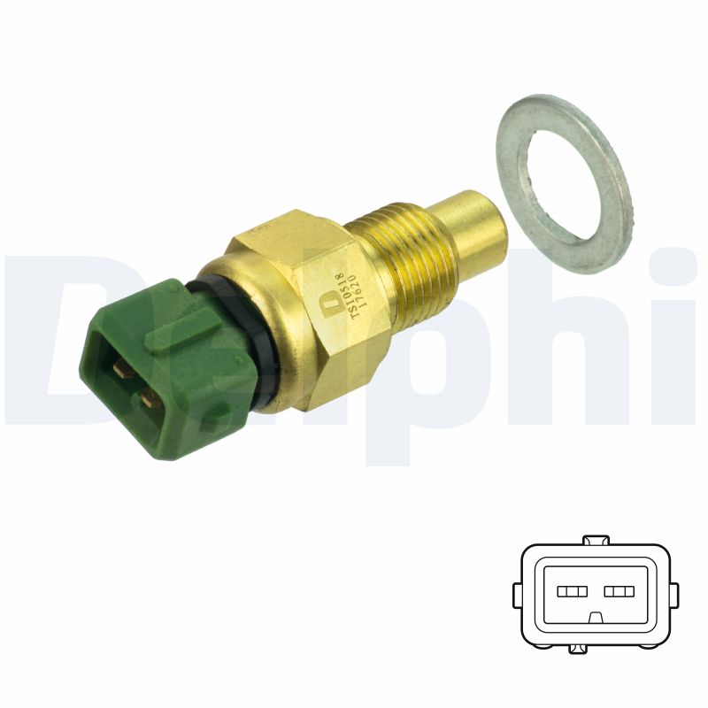 Датчик температура охлаждающей жидкости DELPHI TS10518