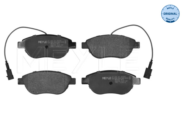 Комплект тормозных колодок дисковый тормоз meyle-original true to oe. MEYLE 025 237 0918/W