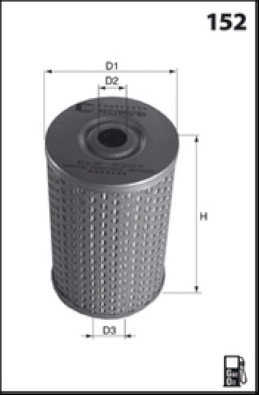 Топливный фильтр MECAFILTER ELG5207