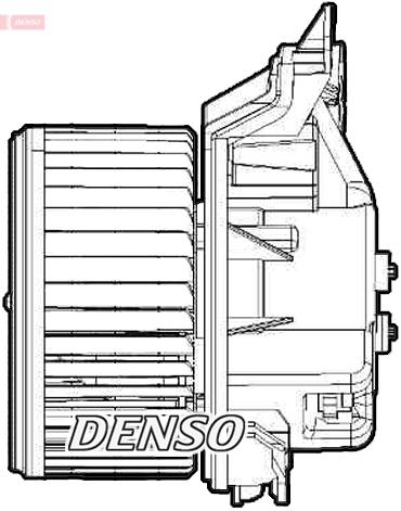 Вентилятор салона DENSO DEA09209