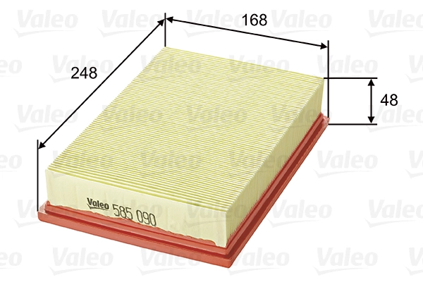 Воздушный фильтр VALEO 585090