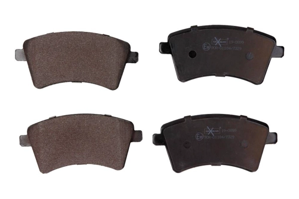 Комплект тормозных колодок дисковый тормоз MAXGEAR 19-0899