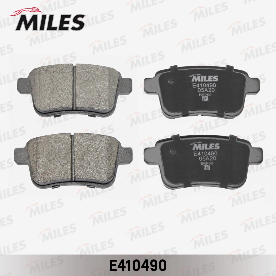 Комплект тормозных колодок дисковый тормоз MILES E410490