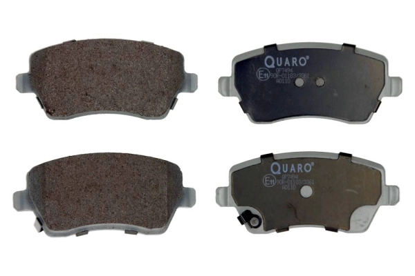 Комплект тормозных колодок дисковый тормоз QUARO QP7494