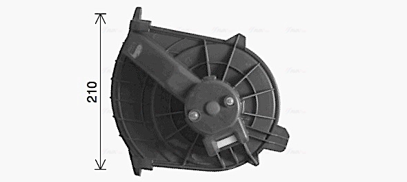 Вентилятор салона AVA QUALITY COOLING RT8655