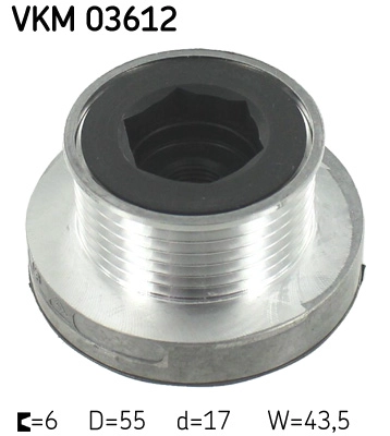 Механизм свободного хода генератора SKF VKM 03612