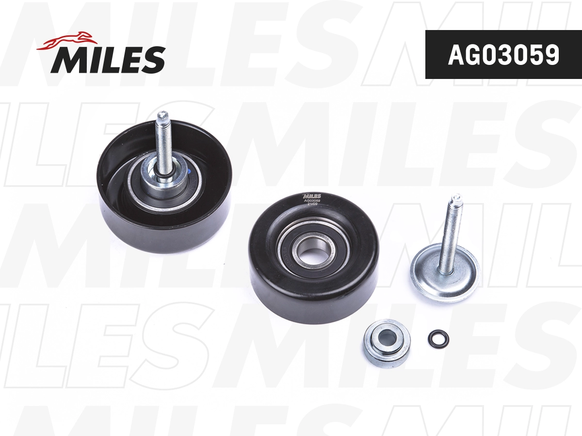 Паразитный / ведущий ролик поликлиновой ремень MILES AG03059