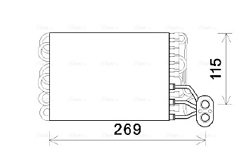 Испаритель кондиционер AVA QUALITY COOLING FTV422