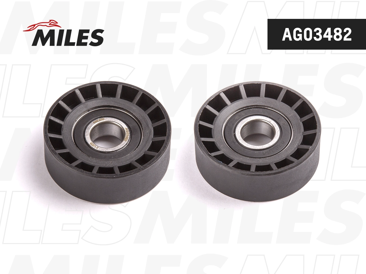 Паразитный / ведущий ролик поликлиновой ремень MILES AG03482