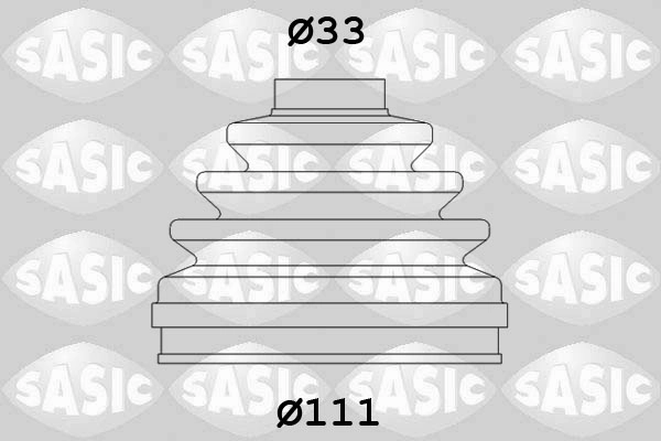 Комплект пыльника приводной вал SASIC 2933993